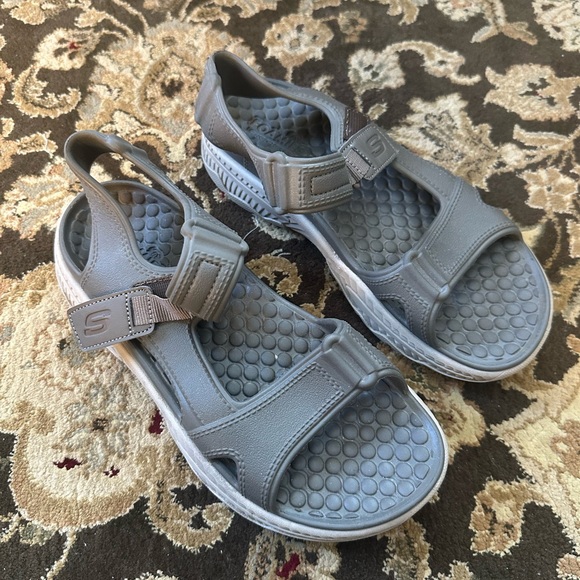 Skechers Foamies Creston Ultra Havana size 7 Shoes Taupe Sport Sandals - Picture 3 of 7